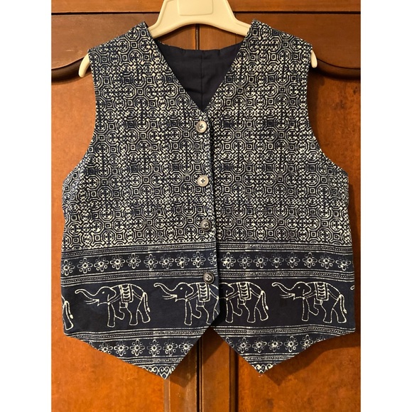 🌼🌼 4/$20 Item Vintage Handmade Tribal Vest🌼🌼 - Picture 3 of 9